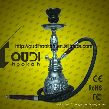 Oudi al fakher hookah Chine gros tuyaux en verre fumant dans hookhans